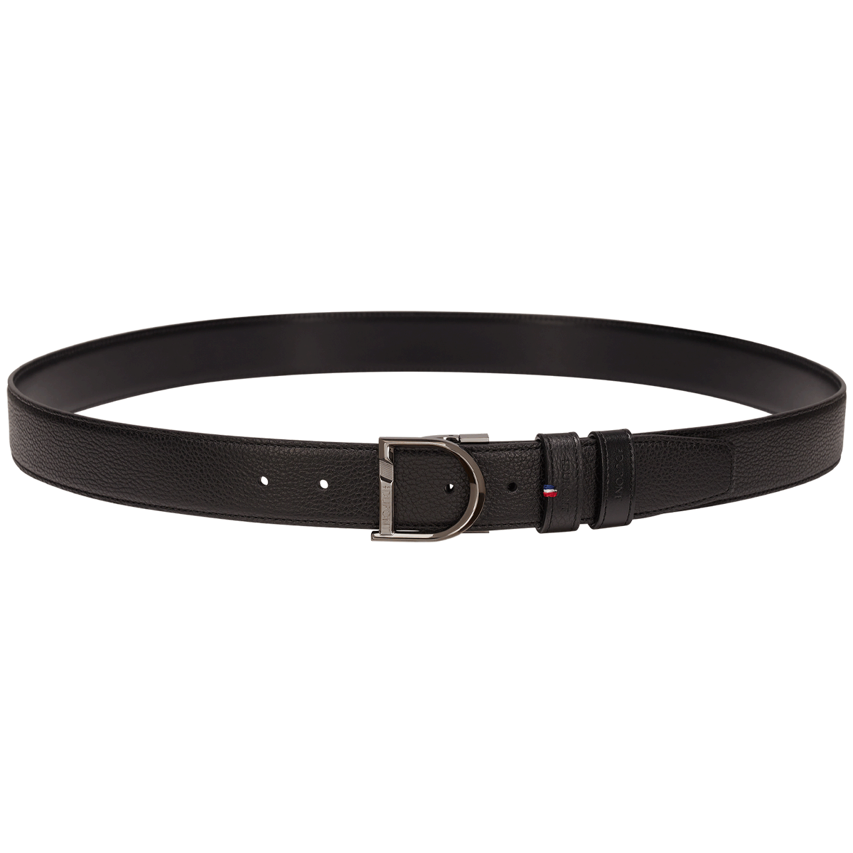 Ремень Line D 9351200 Цвет Чёрный Комбинированная кожа, пряжка с отделкой рутением | S.T. Dupont
