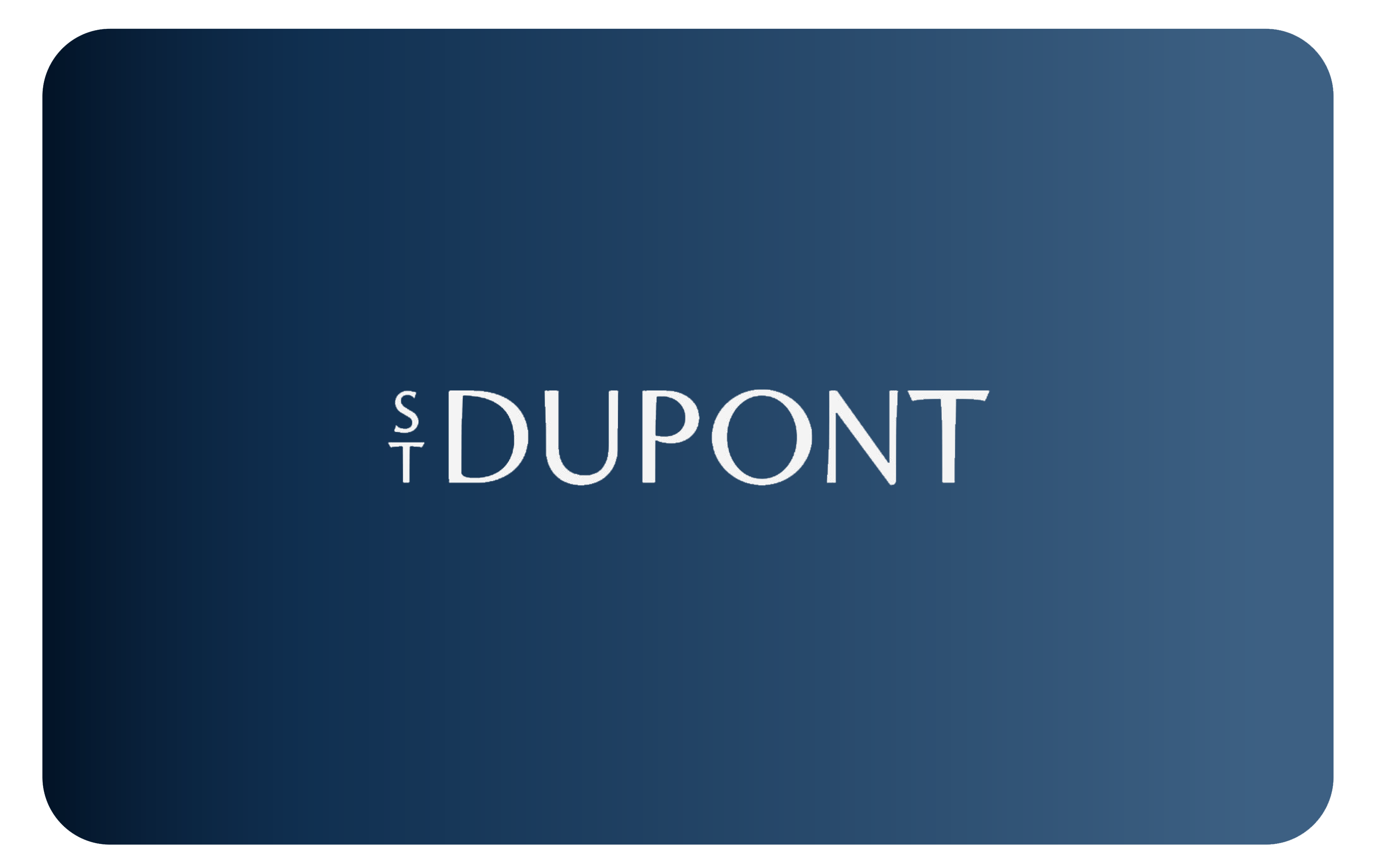 Подарочная карта Dupont - Cиняя DUPONT.VC.001 Цвет Синий Подарочная карта | S.T. Dupont